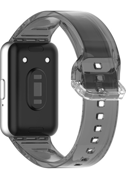 Samsung Galaxy Fit3 R390 Tpu Saat Bandı Renk Değiştiren Bilek Kayışı-Siyah (Yurt Dışından)