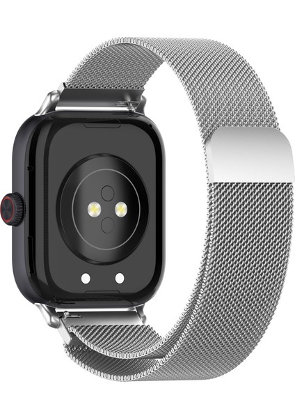 Vivo Watch Gt/iqoo Watch Gt Mesh Stil Bileklik Için Metal Saat Kayışı - Gümüş (Yurt Dışından)