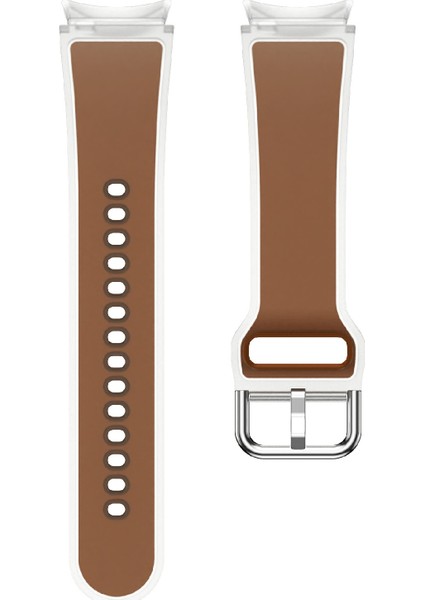 Samsung Galaxy Watch Fe/7/6/5/4 Şeffaf Tasarım Saat Kayışı Ayarlanabilir Silikon Kayış - Şeffaf Koyu Kahverengi (Yurt Dışından) indirimleri