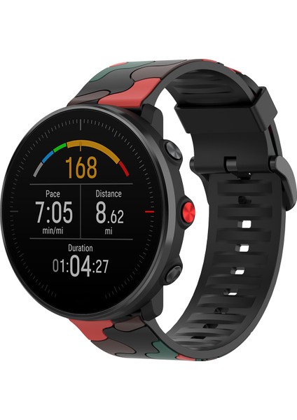 Polar Grit X/vantage M-Kamuflaj Kırmızı Için 22 mm Kamuflaj Epoksi Akıllı Saat Kayışı Yedeği (Yurt Dışından) indirimleri