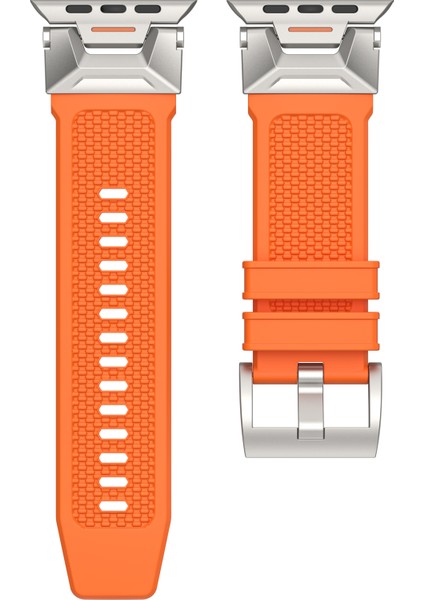 Apple Watch 10 46MM/ULTRA 2/ultra 49MM/9 8 7 45MM/SE (2023) Se (2022) Se 6 5 4 44MM/3 2 1 42MM Lastik Bant-Turuncu (Yurt Dışından) fiyatları
