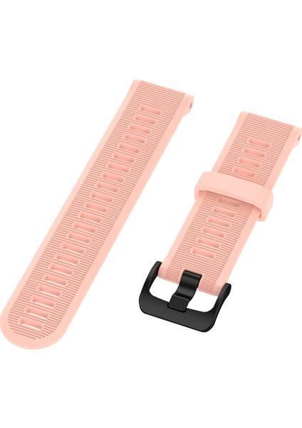 Garmin Forerunner 945/935 Yedek Bileklik Çelik Tokalı Dokulu Silikon Saat Kayışı - Açık Pembe (Yurt Dışından) fırsatları