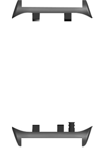 Huawei Watch D2 Metal Konnektörlü 22 mm Yedek Kayış Adaptörleri Için 1 Çift Kordon Konnektörü - Siyah (Yurt Dışından) fırsatları