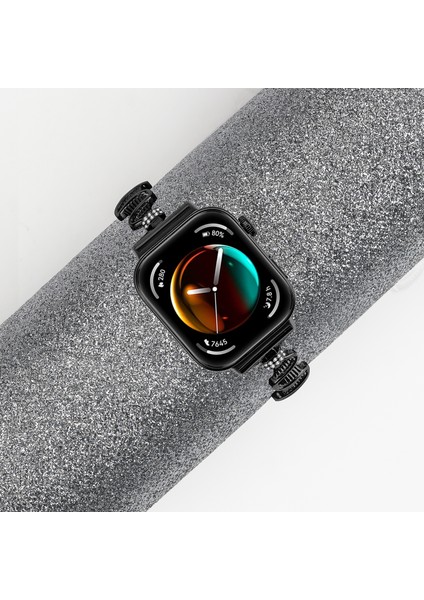 Huawei Watch Fit 3 Için Yapay Elmas Dekorlu Dalga Şeklinde Kayar Bilezik Saat Kayışı - Siyah (Yurt Dışından) indirimleri