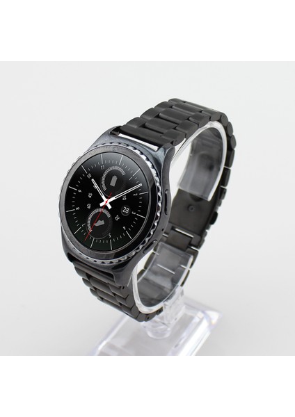 Samsung Gear S3 Frontier/s3 Classic-Siyah Için Paslanmaz Çelik Saat Kayışı Katlanır Tokalı Metal Kayış (Yurt Dışından) fırsatları