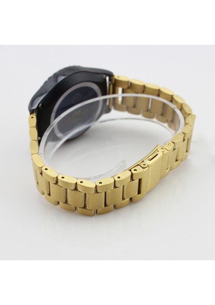 Samsung Gear S3 Frontier/s3 Classic Için Paslanmaz Çelik Saat Kayışı Katlanır Tokalı Metal Kayış - Altın Rengi (Yurt Dışından) fiyatları