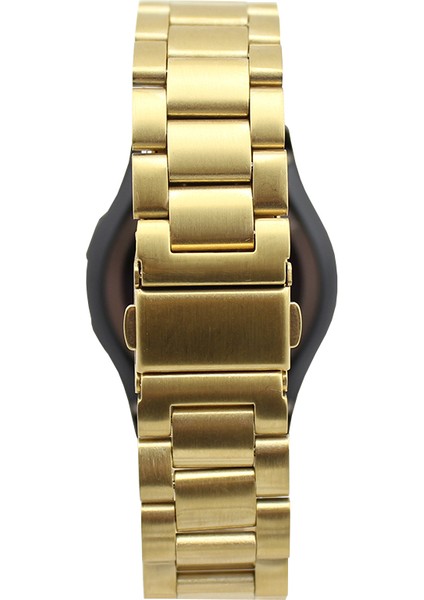 Samsung Gear S3 Frontier/s3 Classic Için Paslanmaz Çelik Saat Kayışı Katlanır Tokalı Metal Kayış - Altın Rengi (Yurt Dışından) modelleri