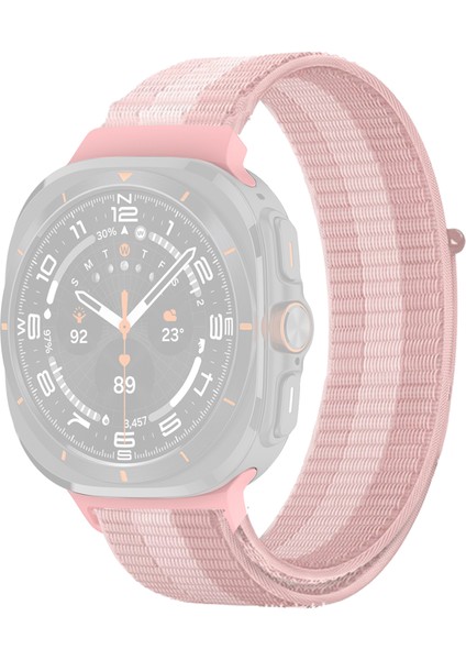 Samsung Galaxy Watch Ultra 47MM Naylon Yedek Saat Kayışı Magic Bant Döngü Kayışı-E Stili (Yurt Dışından)
