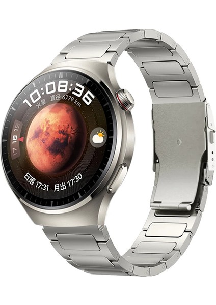 Huawei Watch Gt 2/3/4 46 Mm/xiaomi Mi Watch/samsung Titanyum Alaşımlı Saat Kayışı 22 mm - Titanyum (Yurt Dışından) indirimleri