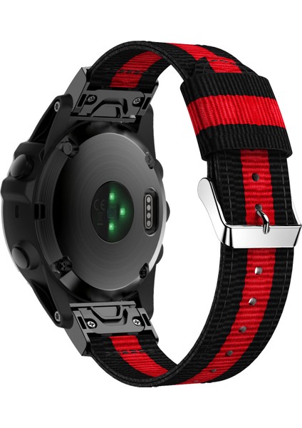 Garmin Fenix 5x-Siyah/kırmızı/siyah Için Naylon Saat Bilek Kayışı Yedeği (Yurt Dışından) fırsatları