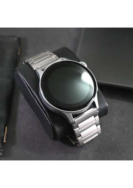 Huawei Watch Gt 2/3/4 46MM/XIAOMI Mi Watch/samsung Titanyum Alaşımlı Saat Kayışı 22MM-GÜMÜŞ (Yurt Dışından) fırsatları