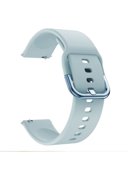 Huawei Watch Gt/watch Gt2/watch Active/watch Buds Için 22 mm Yumuşak Silikon Akıllı Saat Bandı Ayarlanabilir Bilek Kayışı - Bebek Mavisi (Yurt Dışından)