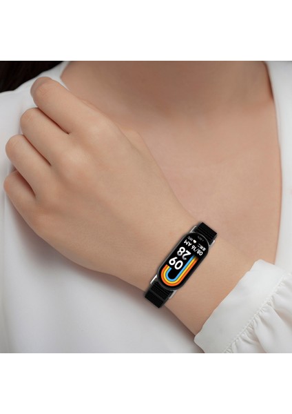 Xiaomi Akıllı Bileklik 9 Nfc/9/8 Nfc/8 Naylon Bileklik Bileklik ve Sihirli Bant - Saf Siyah (Yurt Dışından) fiyatları