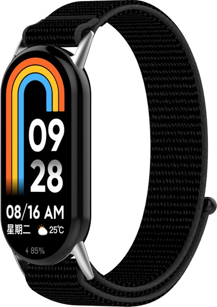 Xiaomi Akıllı Bileklik 9 Nfc/9/8 Nfc/8 Naylon Bileklik Bileklik ve Sihirli Bant - Saf Siyah (Yurt Dışından) indirimleri
