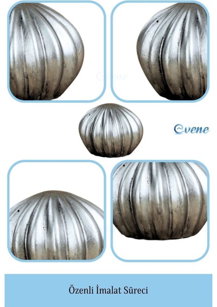 Dekoratif Biblo Kaktüs Dekor Objesi El Yapımı Hediyelik Süs Eşyası Model Kaktüs1