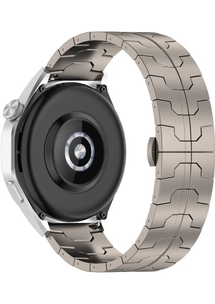 Huawei Watch Gt4/xiaomi Mi Watch/samsung Watch Kayışı 22 mm Titanyum Alaşımlı Bant - Titanyum (Yurt Dışından)