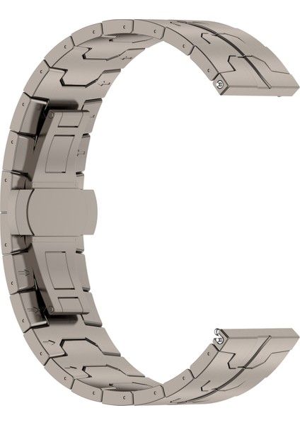 Huawei Watch Gt4/xiaomi Mi Watch/samsung Watch Kayışı 22 mm Titanyum Alaşımlı Bant - Titanyum (Yurt Dışından) indirimleri