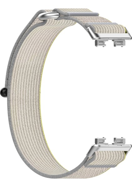 Huawei Band 10/band 10 Nfc/band 9/band 9 Nfc/band 8/band 8 Nfc Kayış Naylon Spor Döngü Saat Kayışları - Sarı + Gri (Yurt Dışından) fiyatları