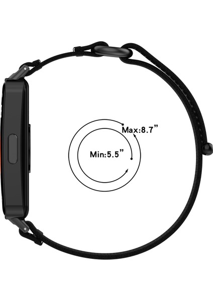 Huawei Band 10/band 10 Nfc/band 9/band 9 Nfc/band 8/band 8 Nfc Kayış Naylon Spor Döngü Saat Kayışları - Mavi + Gri (Yurt Dışından) fiyatları