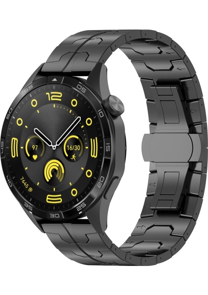Huawei Watch Gt4/xiaomi Mi Watch/samsung Watch Kayışı 22 mm Titanyum Alaşımlı Bant - Siyah (Yurt Dışından) modelleri