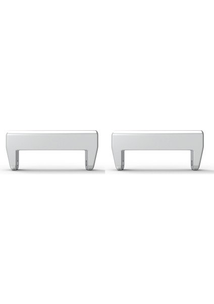 Huawei Watch Fit Mini/keep B4 Çinko Alaşımlı Konnektör Seti 16 mm - 12 mm Saat Kayışı Adaptörü - Gümüş Için 1 Çift (Yurt Dışından)