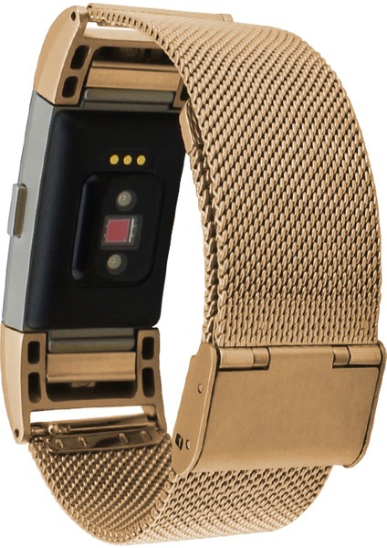 Fitbit Charge 2 Için Örgü Paslanmaz Çelik Saat Kayışı - Gül Altın Rengi (Yurt Dışından) indirimleri