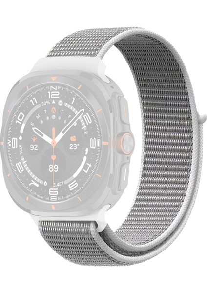 Samsung Galaxy Watch Ultra 47MM Naylon Yedek Saat Kayışı Magic Tape Döngü Kayışı-G Stili (Yurt Dışından)