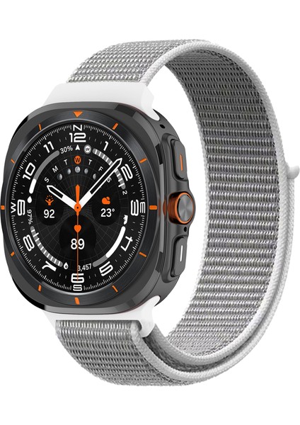 Samsung Galaxy Watch Ultra 47MM Naylon Yedek Saat Kayışı Magic Tape Döngü Kayışı-G Stili (Yurt Dışından) fırsatları