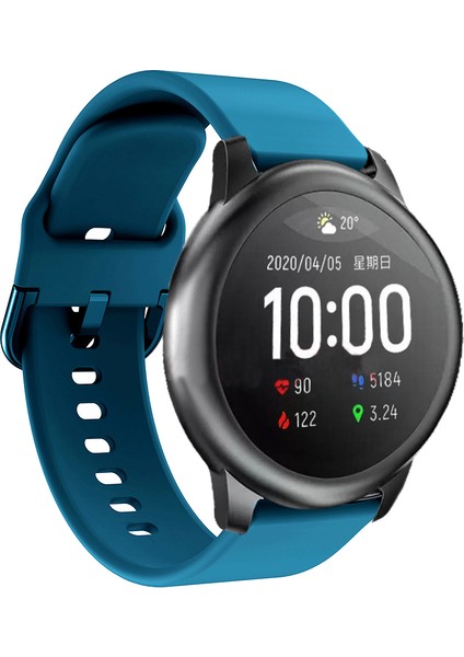 Xiaomi Haylou Solar-Koyu Mavi Için Silikon Akıllı Saat Kayışı Değişimi (Yurt Dışından) fiyatları