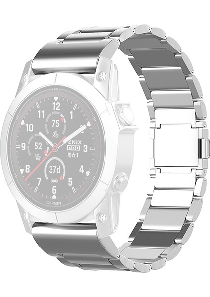 Garmin Fenix 7/forerunner 965/955/945/935 Saat Kayışı 22 mm Manyetik Tokalı Metal Titanyum Alaşımlı Kayış-Gümüş (Yurt Dışından)