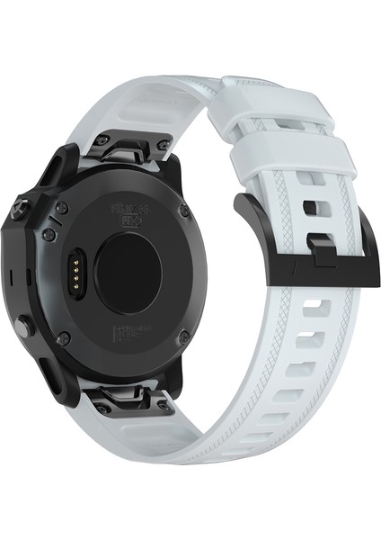Garmin Fenix 7s/6s Pro/6s/6x/6/5s Plus/5s/ınstinct 2s Için Silikon Akıllı Saat Kayışı Yedeği - Beyaz (Yurt Dışından) fiyatları