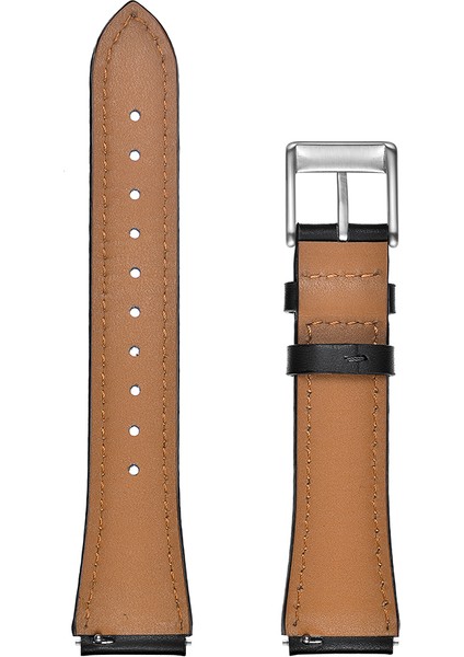 Huawei Talkband B5/b3 Active/b2 Active Için Akıllı Saat Kayışı Hakiki Inek Derisi 18 mm Sivri Başlıklı Kayış - Siyah (Yurt Dışından) indirimleri