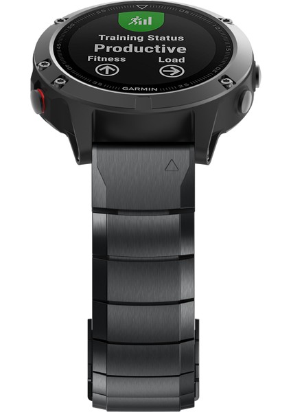 Garmin Fenix 6x Paslanmaz Çelik Saat Kayışı 1 Boncuklu Yedek Bilek Kayışı - Siyah (Yurt Dışından) fırsatları