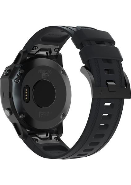 Garmin Fenix 7s/6s Pro/6s/6x/6/5s Plus/5s/ınstinct 2s Için Silikon Akıllı Saat Kayışı Yedeği - Siyah (Yurt Dışından) fiyatları