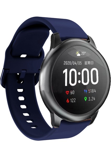 Xiaomi Haylou Solar-Gece Mavisi Için Silikon Akıllı Saat Kayışı Değişimi (Yurt Dışından) modelleri