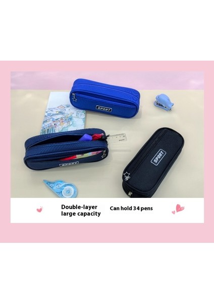 Kalem Çantası Büyük Kapasiteli Öğrenci Saklama ve Düzenleme Kalem Kutusu (Yurt Dışından) fiyatları