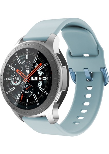 Samsung Gear S3 Active Için Silikon Kordon Kayışı - Bebek Mavisi (Yurt Dışından) modelleri
