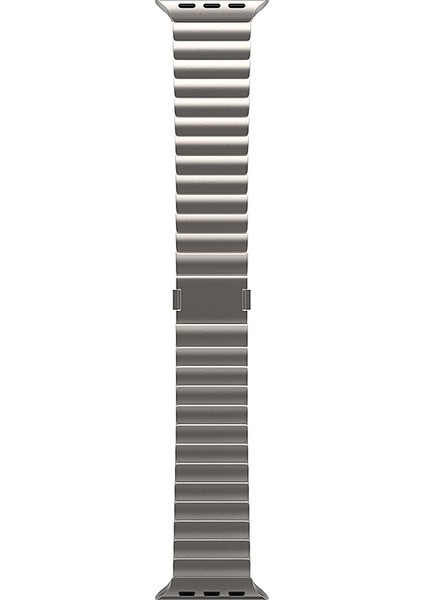 Apple Watch 10 46MM/ULTRA 2/ultra 49MM/9 8 7 45MM/SE (2023) Se (2022) Se 6 5 4 44MM/3 2 1 42MM Titanyum Alaşımlı Saat Kayışı Manyetik Toka-Titanyum (Yurt Dışından) indirimleri