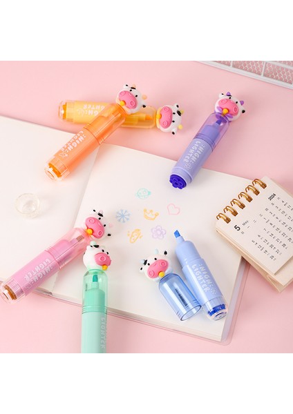 Fosforlu Kalem Karikatür Şekli Öğrenci Doodle Çizim Kalemi (Yurt Dışından) modelleri