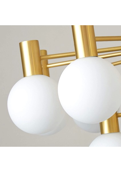 Brass Pirinç 8'lü Sarkıt Avize fırsatları