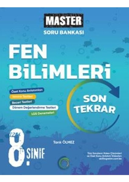 Okyanus Yayınları 8. Sınıf Fen Bilimleri Master Son Tekrar Soru Bankası fiyatları