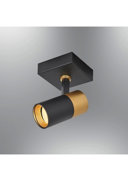 Tekli Siyah Spot Aydınlatma