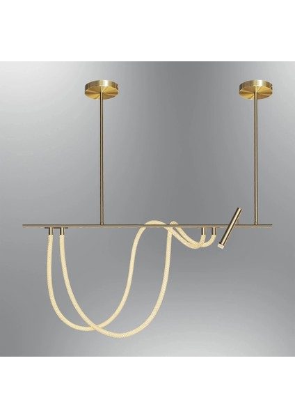 Sıralı Spotlu Hortum Avize Eskitme