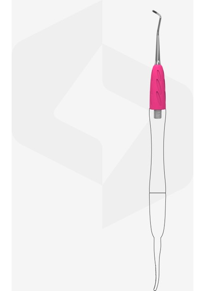 Combo Unıq 32 Spatulanın Çalışma Kısmı Küret (Sağa Eğik) fiyatları