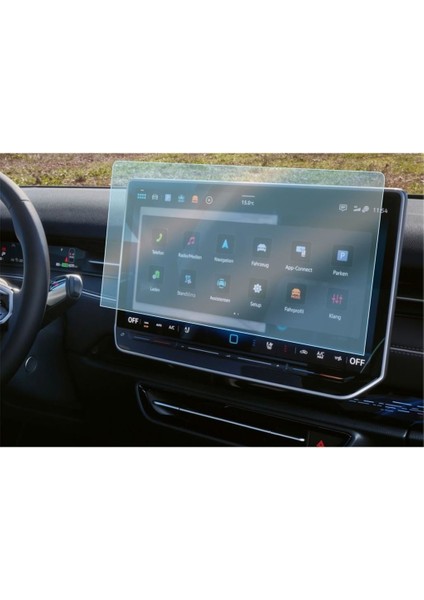 Volkswagen 2025 Id 7 Uyumlu 15 Inç Navigasyon 9h Nano Ekran Koruyucu