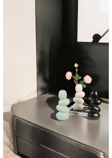 Dekoratif Vazo Seti Obje Ev Dekorasyon Masa Üstü Dekor Vazo Seti Model 54 indirimleri