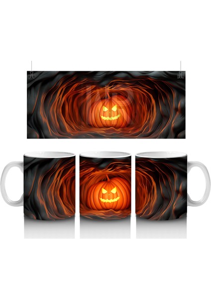 Tünelin Ucunda Göz Kırpan Kabak – Hediyelik Kahve Kupası