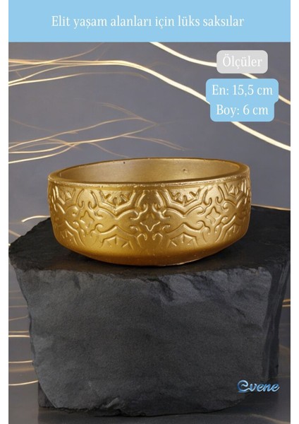 Çiçek Saksısı Beton Saksı Büyük Saksı Model2