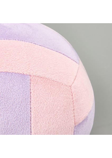 Soft Voleybol Topu Figürlü Yastık - Pembe / Eflatun - 20 cm fırsatları