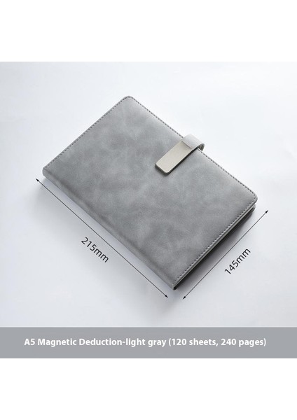 A5 Tokalı Defter Çalışma Ofisi Iş Kırtasiye Defteri Toplantı Kayıt Defteri (Yurt Dışından)